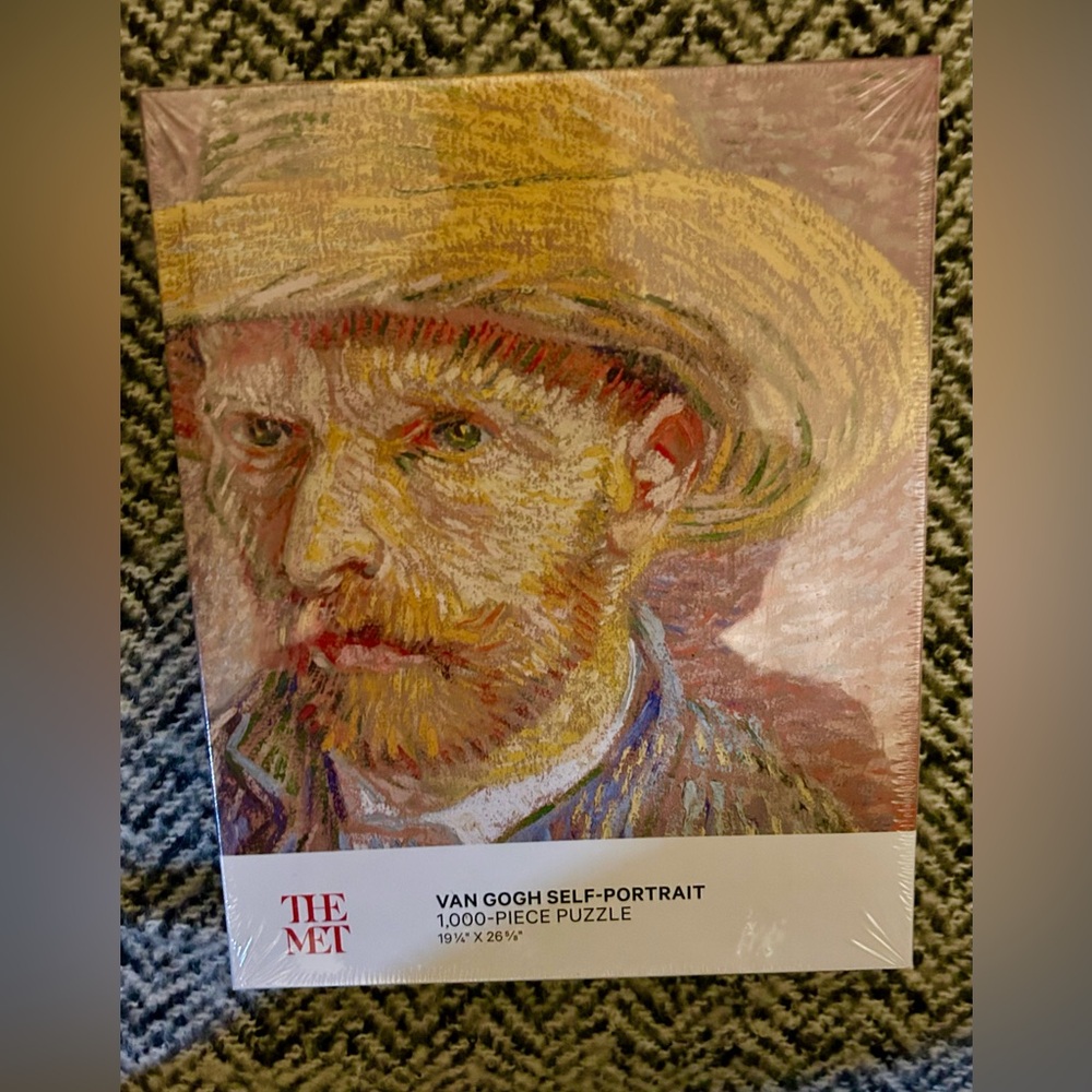 *🧩Rare* Van Gogh Self-Portrait Puzzle *Brand new unopened box